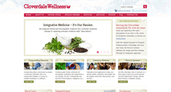 Desktop Screenshot of cloverdalewellness.com